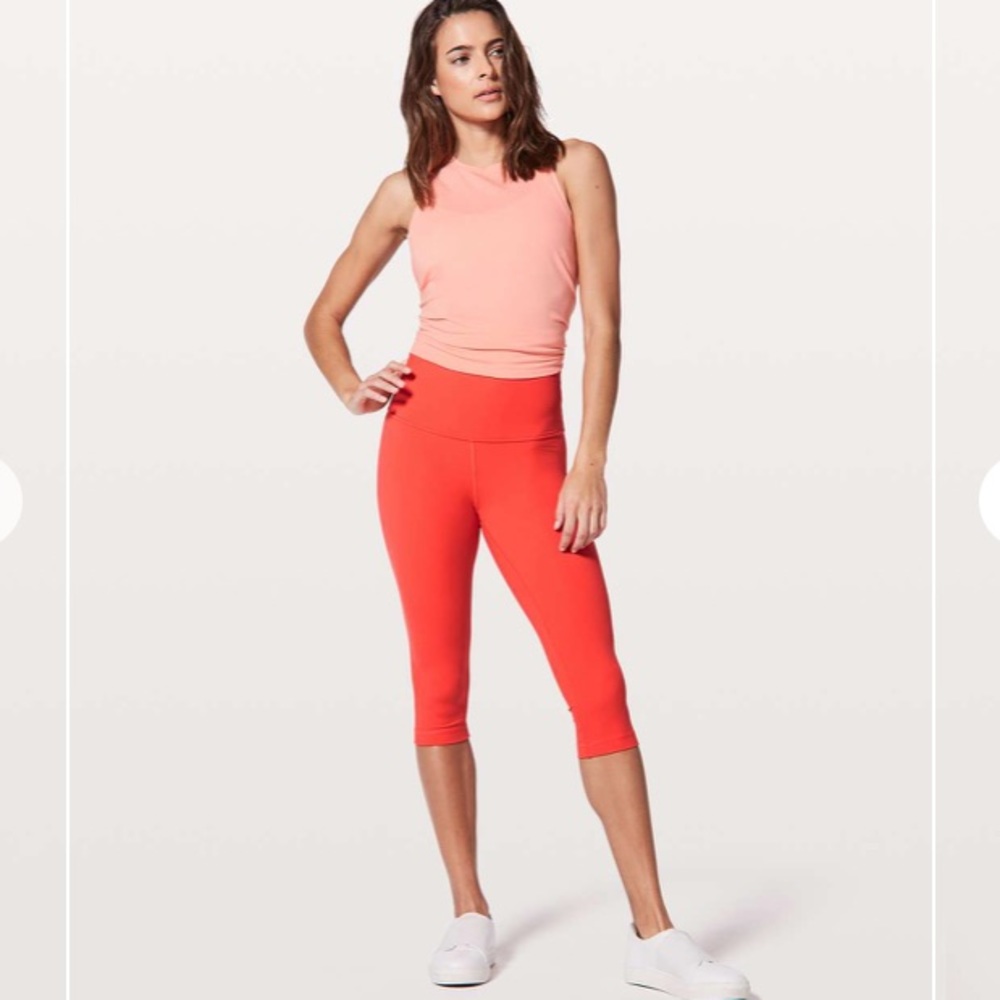 Lululemon wunder under hi-rise 1/2 right 17”